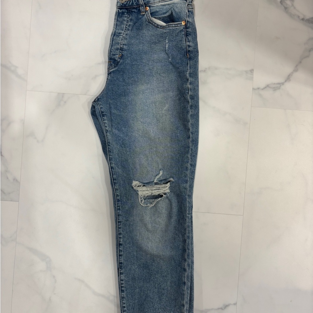 H&M Classic Blue Denim Jeans (mom jean)